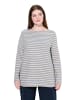 Ulla Popken Langarmshirt in jeansblau
