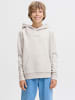 JACK & JONES Junior Kapuzenpullover in White Melange