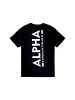 Alpha Industries T-Shirt in schwarz