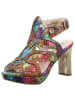 LAURA VITA Riemchensandalette in bunt