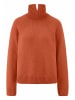 Hessnatur Strick Pullover in rotorange