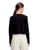 Betty Barclay Shirtjacke mit Rundhalsausschnitt in Schwarz