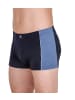 Haasis Bodywear 3er-Set: Pants in navy/jeansmeliert