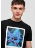 QS T-Shirt in 99D0_schwarz