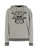 myMo ROCKS Damen Hoodie in Grau Melange