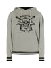 myMo ROCKS Hoodie in Grau Melange