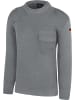 Normani Outdoor Sports Herren BW-Pullover mit Schurwolle Barntrup in Grau
