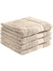 REDBEST Frottier Duschtuch 4er-Pack Chicago in beige
