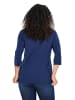 Ulla Popken Shirt in tintenblau