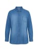 Ulla Popken Hemdbluse in blue denim