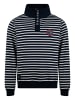 SCHIETWETTER Sweater "Schleichmichel Sören" in navy-white