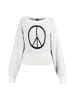 myMo ROCKS Damen Pullover in Weiss