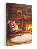 OnlyWow Leinwand Bilder Bernsteinfarben