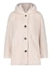 Betty Barclay Plüschjacke mit Kapuze in beige