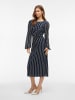 Vila Maxikleid in Navy Blazer