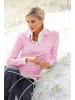 Heine Langarm-Poloshirt in rosé