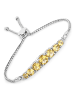 Rafaela Donata Armband aus Sterling Silber mit Citrin in silber