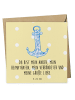 Mr. & Mrs. Panda Glückwunschkarte Anker Blau mit Spruch in Gelb Pastell