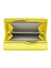 DuDu Corsica Geldbörse RFID Schutz Leder 11 cm in citrus yellow