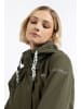 Schmuddelwedda Damen Regenjacke in Militäroliv