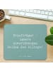 Mr. & Mrs. Panda Mousepad Spruch Briefträger Helden mit Spruch in Meeresbrise