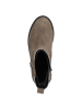 Tamaris WIDE FIT Chelsea Boot in TAUPE SUEDE