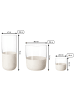 Villeroy & Boch 12er Set Bargläser Manufacture Rock weiß-transparent in weiß-transparent