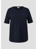 s.Oliver T-Shirt kurzarm in Blau