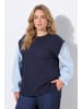 MIAMODA Sweatshirt in dunkles marine