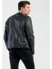 CBL Lederjacke Mark in Schwarz