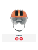 ABUS Fahrradhelm HUD-Y ACE in goldfish orange