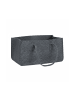 relaxdays Kaminholztasche in Anthrazit