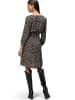Zero  Minikleid mit Blumendruck in BlackCream