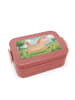 Mr. & Mrs. Panda Lunch Box Pferd Springen Design ohne Spruch in Rot Pastell
