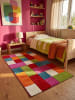 KADIMA DESIGN Kinderteppich Kinder-Motiv Kinderzimmer pflegeleicht Spielzimmer in Mehrfarbig