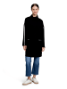 Betty Barclay Sweatmantel mit Stehkragen in Schwarz