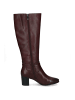 Caprice Stiefel in Bordeaux
