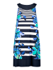 Betty Barclay Sommerkleid ohne Arm in Dark Blue/Green