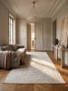 KADIMA DESIGN Läufer Geometrisch pflegeleicht Wohnzimmer Schlafzimmer Flur Esszimmer in Creme