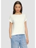 QS T-Shirt in 0200_creme