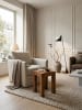 KADIMA DESIGN Tisch Sheeshamholz | Handgefertigt, 45x40x45cm, 50kg Belastbar in Braun