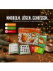 ROTH Rätsel & Tee Adventskalender mit Buch in Bunt