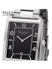 Regent Analog-Armbanduhr Regent Metallarmband silber extra groß (ca. 28,5x41,5mm)