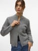 Vero Moda Strickjacke in Medium Grey Melange