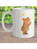 Mr. & Mrs. Panda Tasse Verliebter Bär ohne Spruch in Weiß