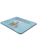 Mr. & Mrs. Panda Mousepad Pinguin & Maus Wanderer mit Spruch in Eisblau