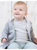 OrganicEra Baby Kapuzen-Sweatjacke in Grey Melange