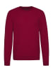 Bugatti Pullover Rundhals in rot