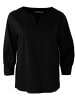 Eterna Langarmbluse für Damen in schwarz
