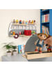relaxdays Toniebox Regal "Bus" in Grau - (B)62 x (H)32 x (T)13 cm